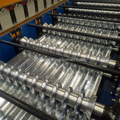 Mesin Roll Forming Bergelombang Besi untuk Dijual